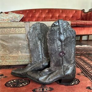 J.B. Dillon NWT Goat Leather Western Cowboy Boots - Made in Mexico